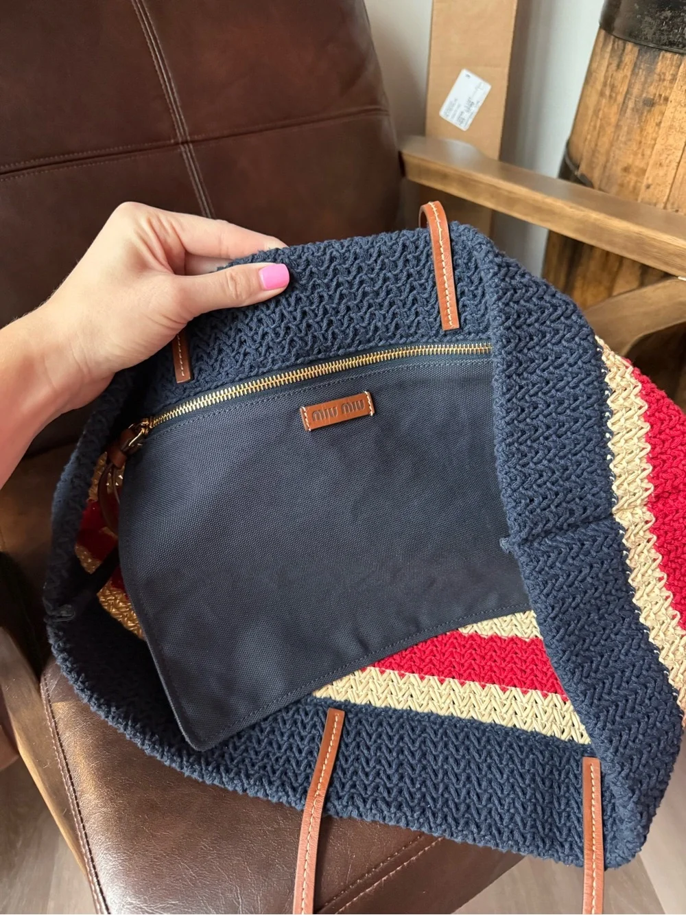 Miu Miu miu woven